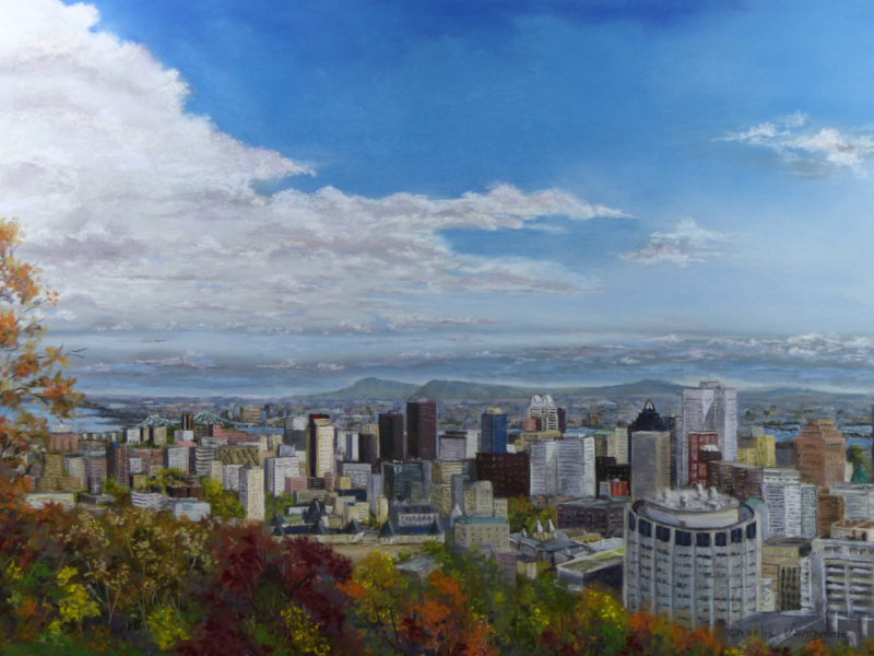 Vue sur Montréal (Québec)